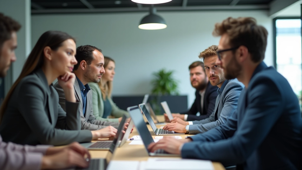 BudgetFlow GmbH Team arbeitet zusammen an Finanzautomatisierungslösungen